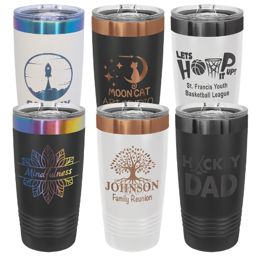 20oz Ion Plated Stainless Steel Tumblers