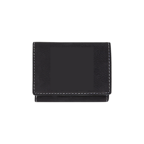 Leatherette Trifold Wallet – Classic Design with a Personalized Touch