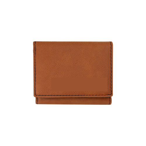 Leatherette Trifold Wallet – Classic Design with a Personalized Touch