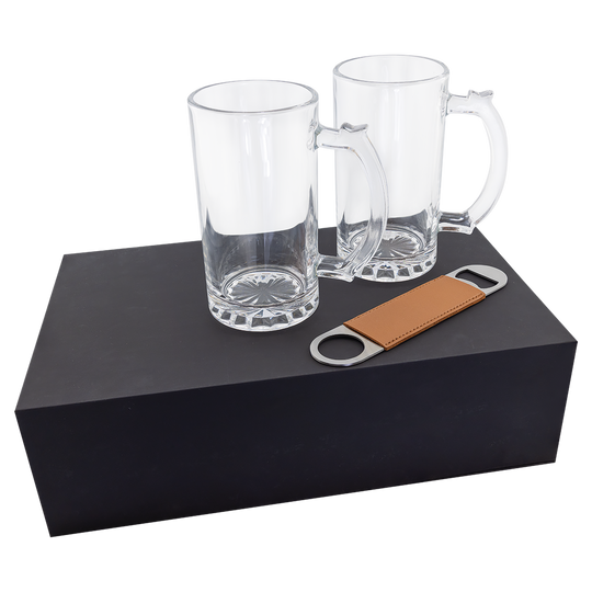Personalized Beer Mug Gift Set