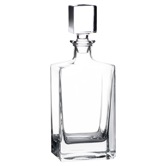Polar Camel 810mL Rectangle Glass Decanter