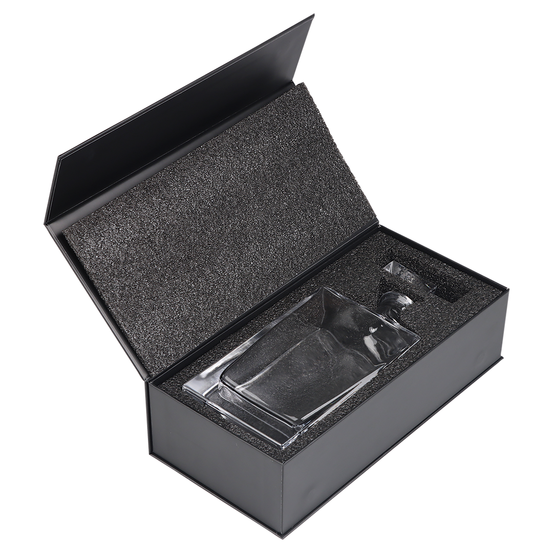 Polar Camel 810mL Rectangle Glass Decanter