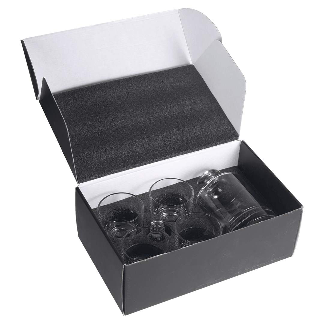 Polar Camel Round Golf Glass Decanter