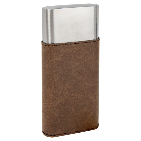 Custom Leatherette Cigar Holder with Cutter – Personalized & Sophisticated