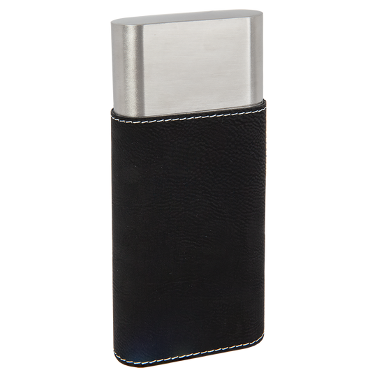 Custom Leatherette Cigar Holder with Cutter – Personalized & Sophisticated