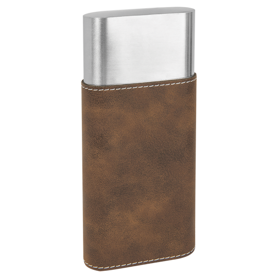 Custom Leatherette Cigar Holder with Cutter – Personalized & Sophisticated