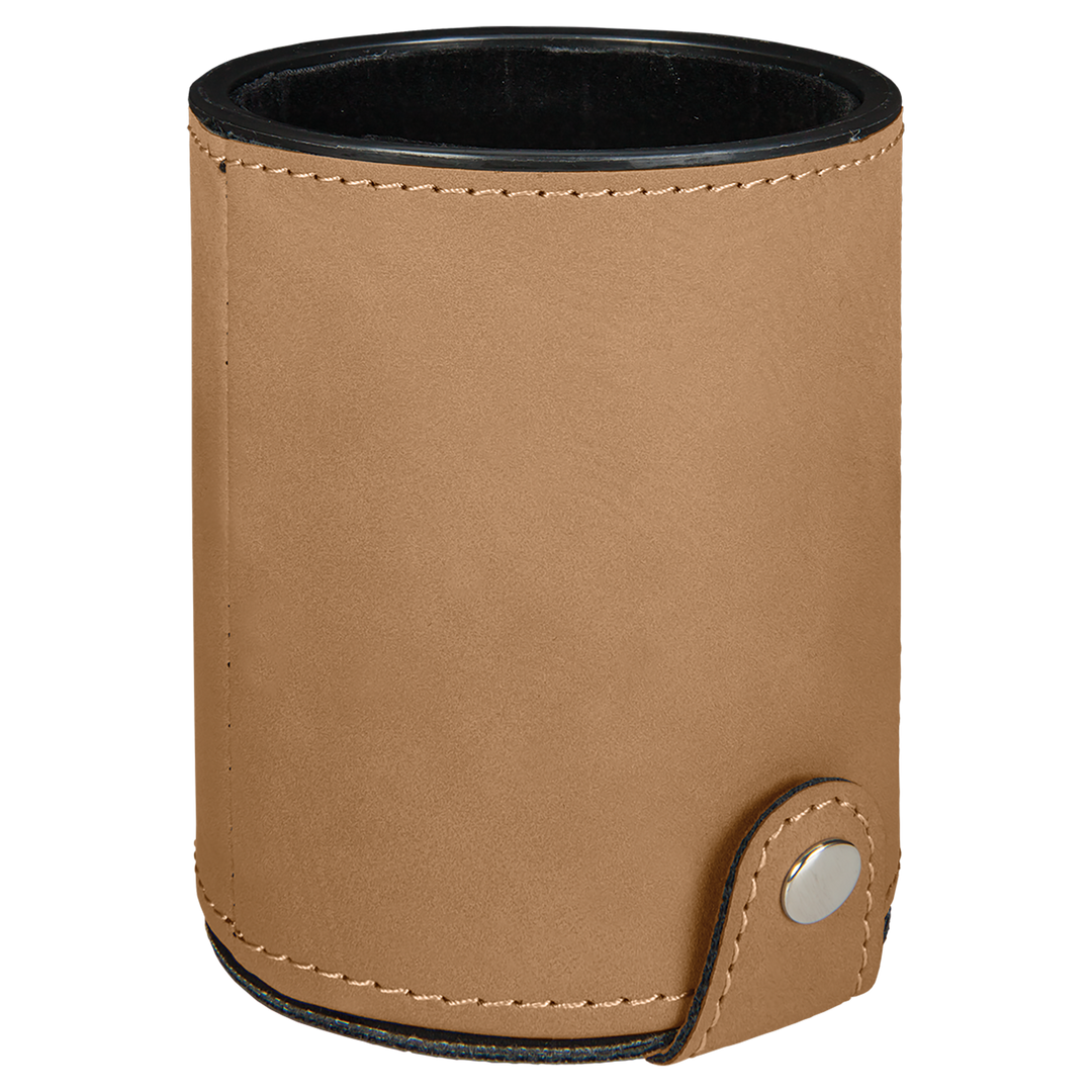 Custom Leatherette Dice Cup - Personalized Game Night Essential