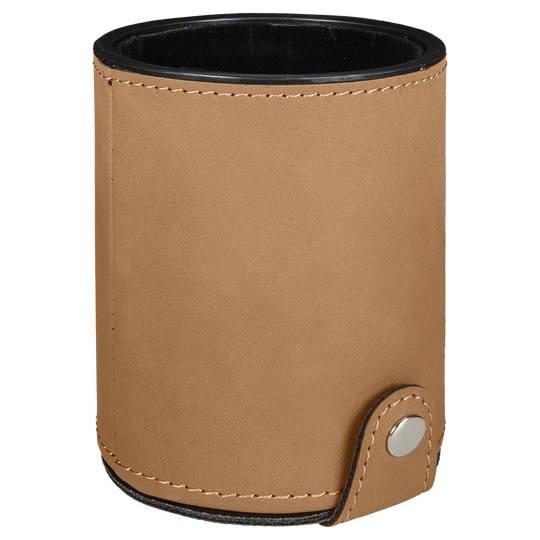 Custom Leatherette Dice Cup - Personalized Game Night Essential