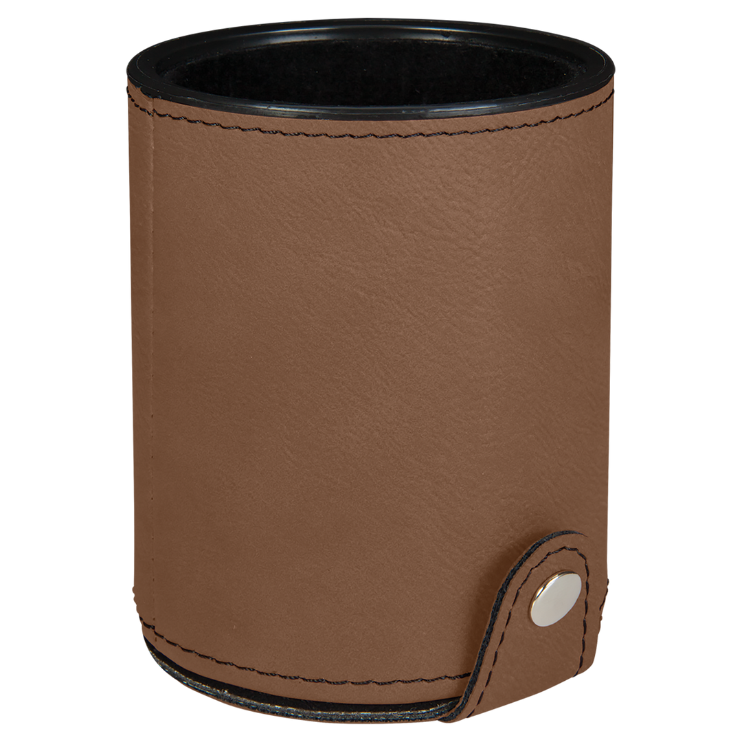 Custom Leatherette Dice Cup - Personalized Game Night Essential