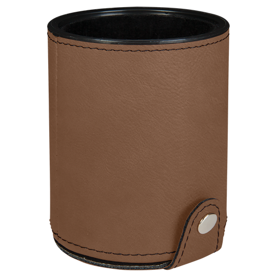 Custom Leatherette Dice Cup - Personalized Game Night Essential