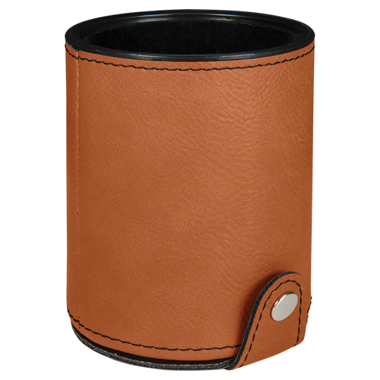 Custom Leatherette Dice Cup - Personalized Game Night Essential