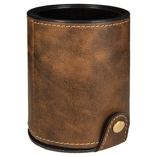Custom Leatherette Dice Cup - Personalized Game Night Essential