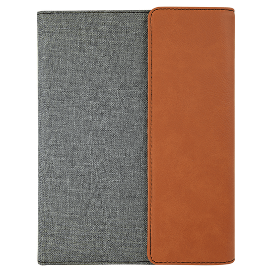 Customized 7" x 9" Portfolio with Notepad