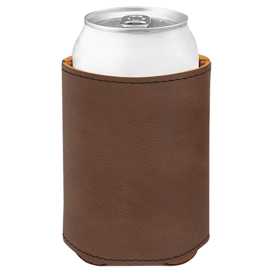 Classic Can Leatherette Koozies – Dress Your Drink in Its Sunday Best