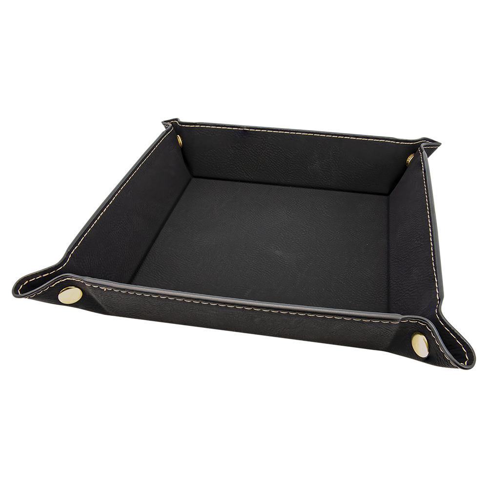 Leatherette Snap up Tray