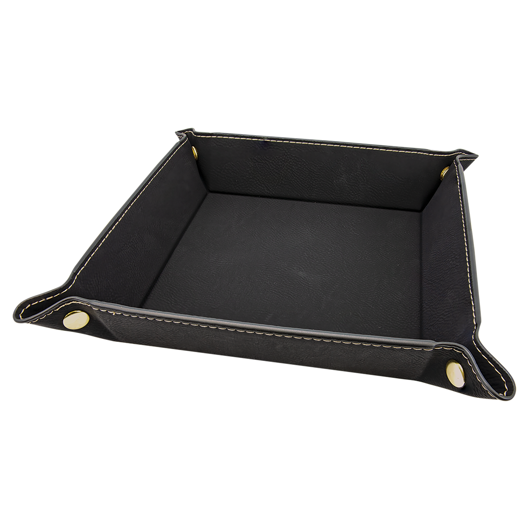 Leatherette Snap up Tray