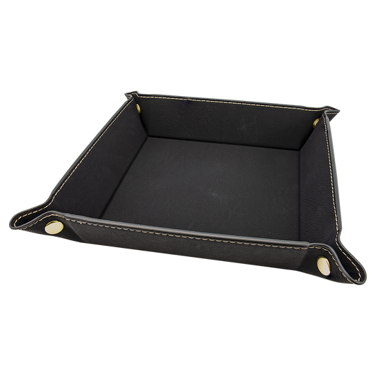 Leatherette Snap up Tray