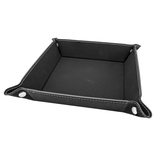 Leatherette Snap up Tray