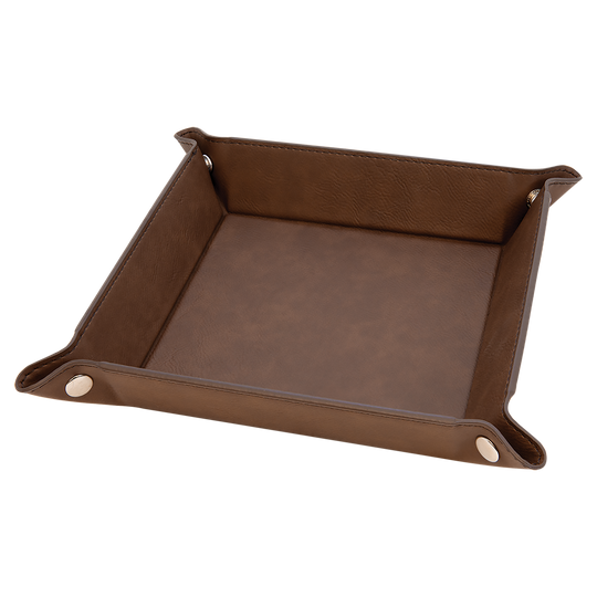 Leatherette Snap up Tray