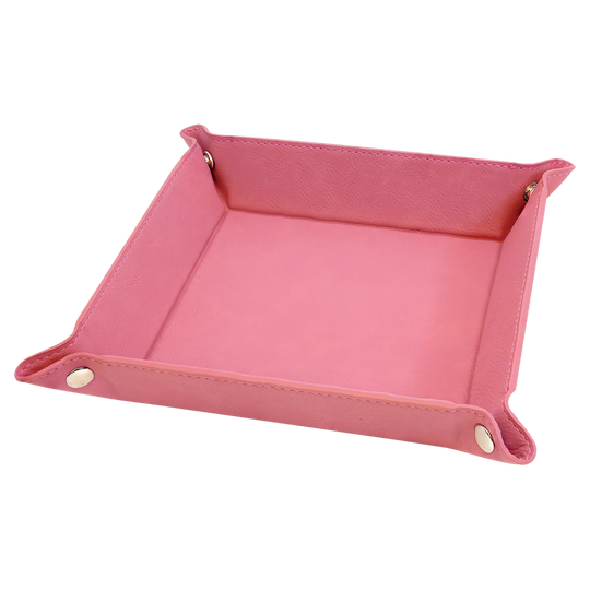 Leatherette Snap up Tray
