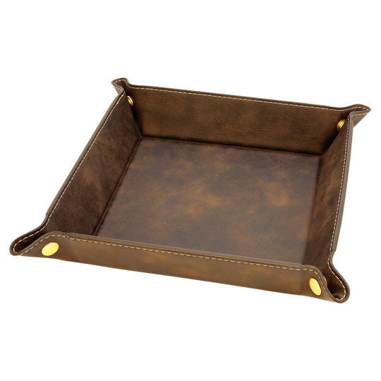 Leatherette Snap up Tray