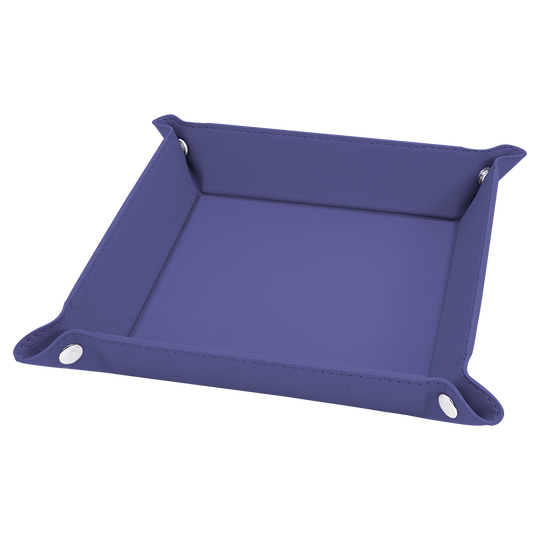 Leatherette Snap up Tray