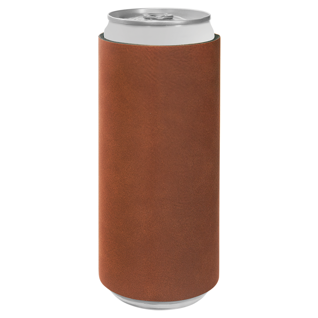 Slim Can Leatherette Koozies – Because One Vibe Just Isn’t Enough