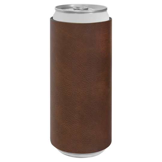 Slim Can Leatherette Koozies – Because One Vibe Just Isn’t Enough