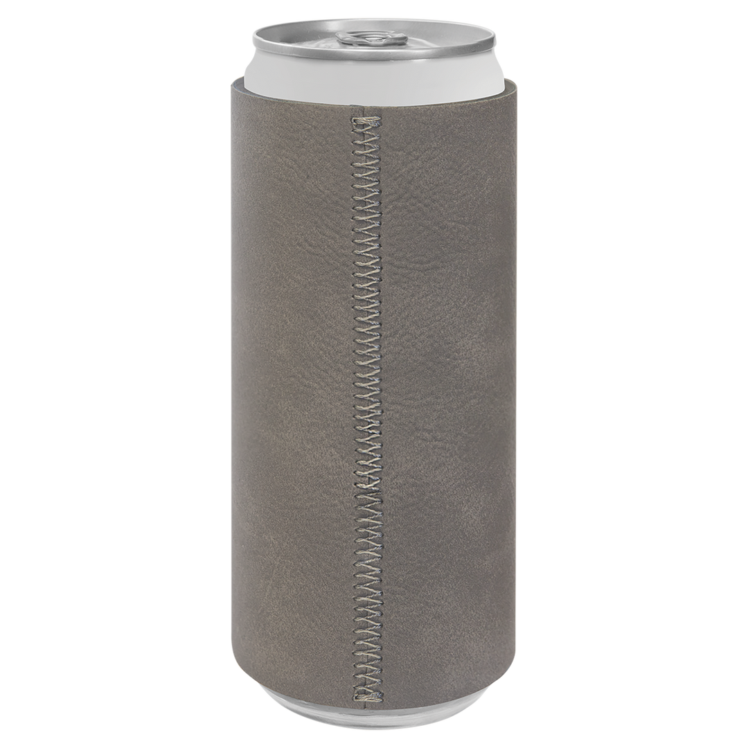 Slim Can Leatherette Koozies – Because One Vibe Just Isn’t Enough