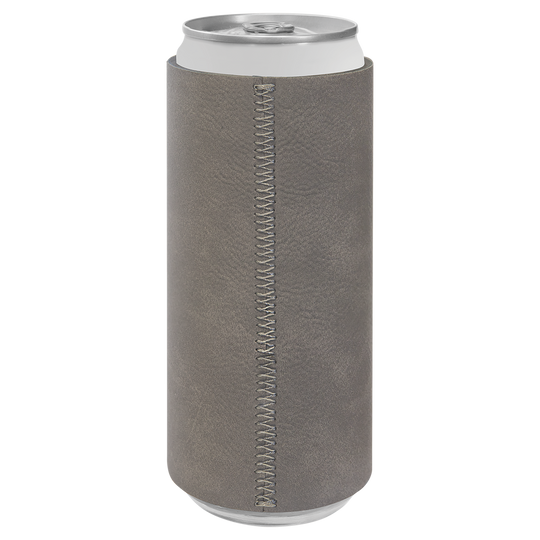 Slim Can Leatherette Koozies – Because One Vibe Just Isn’t Enough