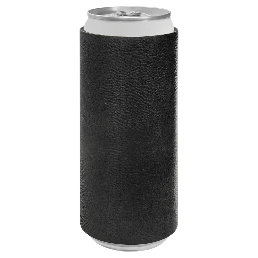 Slim Can Leatherette Koozies – Because One Vibe Just Isn’t Enough