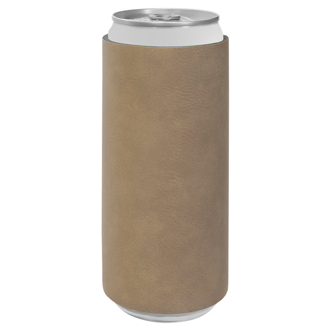 Slim Can Leatherette Koozies – Because One Vibe Just Isn’t Enough