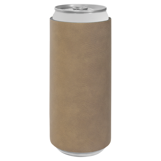 Slim Can Leatherette Koozies – Because One Vibe Just Isn’t Enough