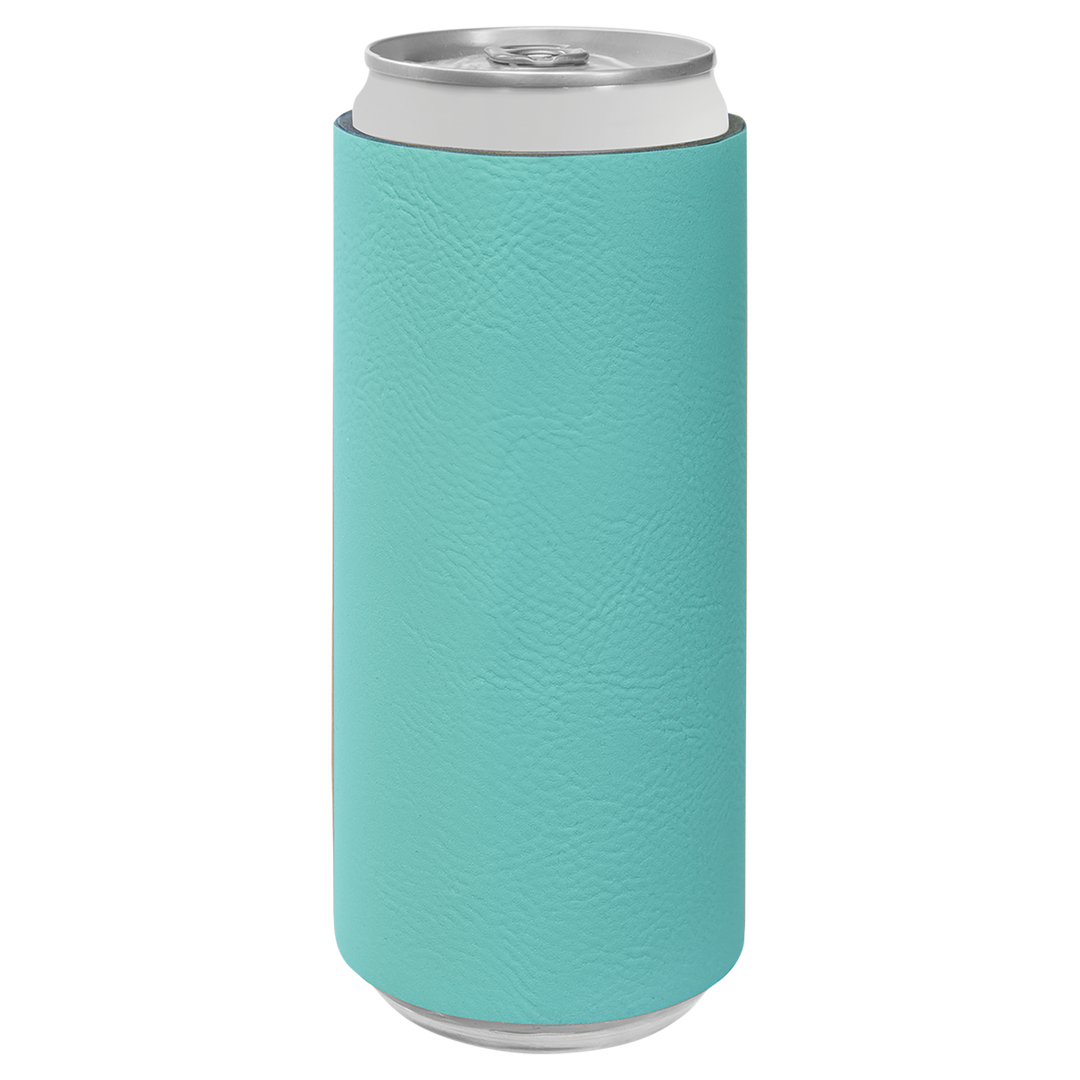 Slim Can Leatherette Koozies – Because One Vibe Just Isn’t Enough