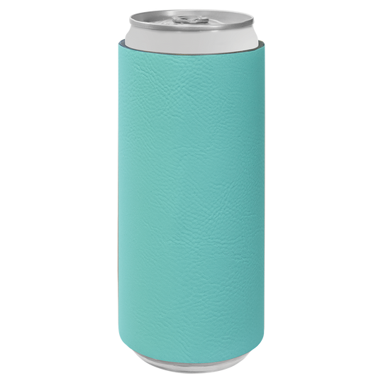 Slim Can Leatherette Koozies – Because One Vibe Just Isn’t Enough