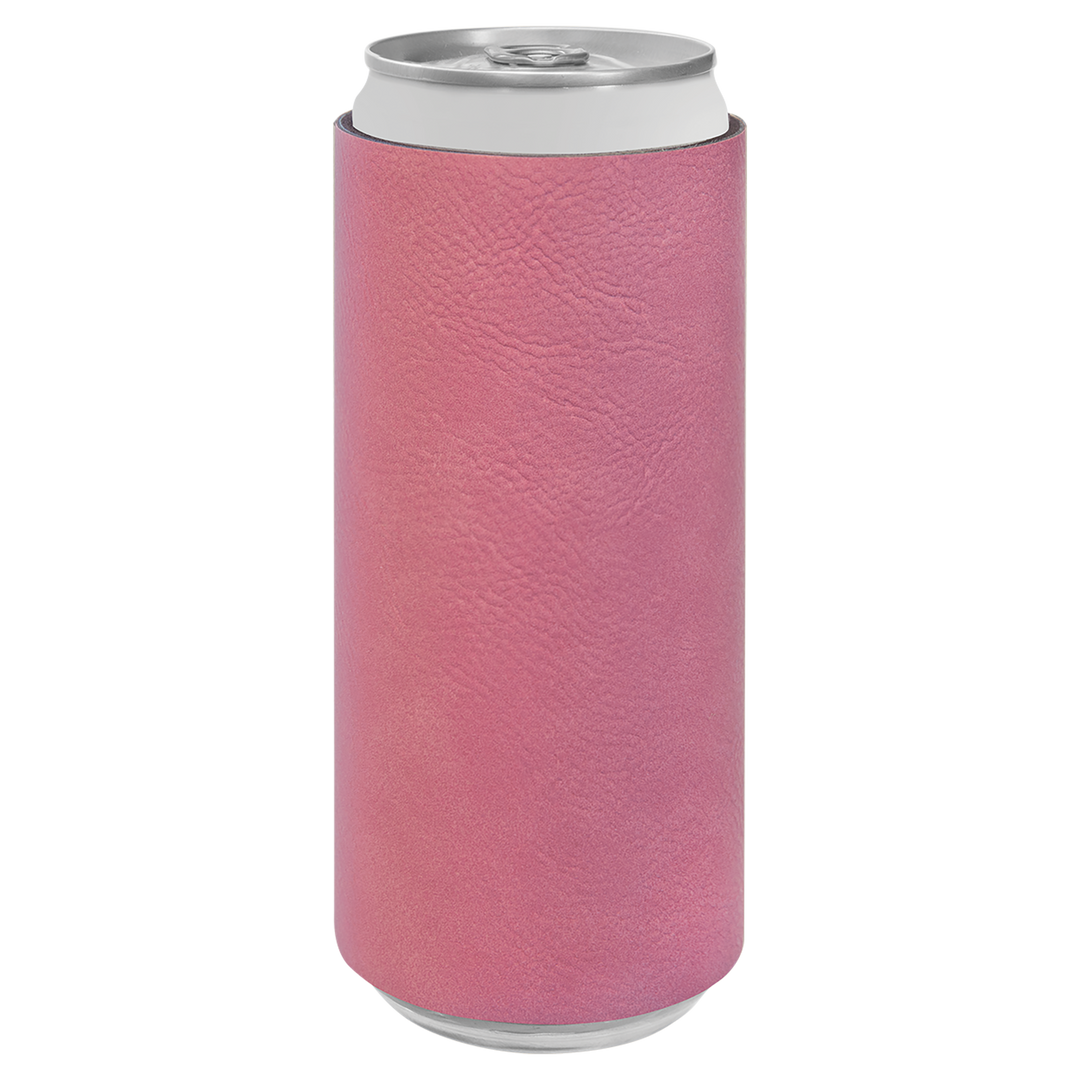 Slim Can Leatherette Koozies – Because One Vibe Just Isn’t Enough