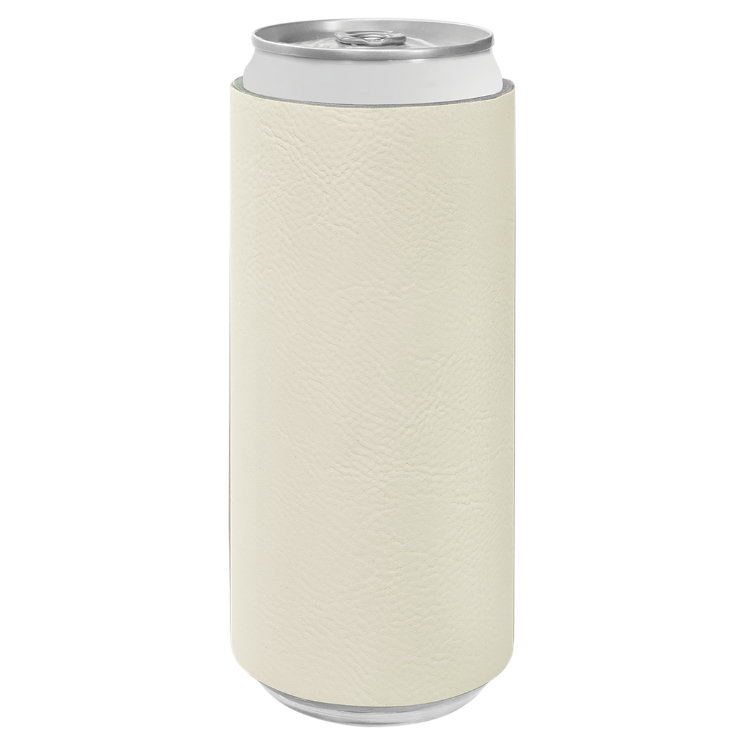Slim Can Leatherette Koozies – Because One Vibe Just Isn’t Enough
