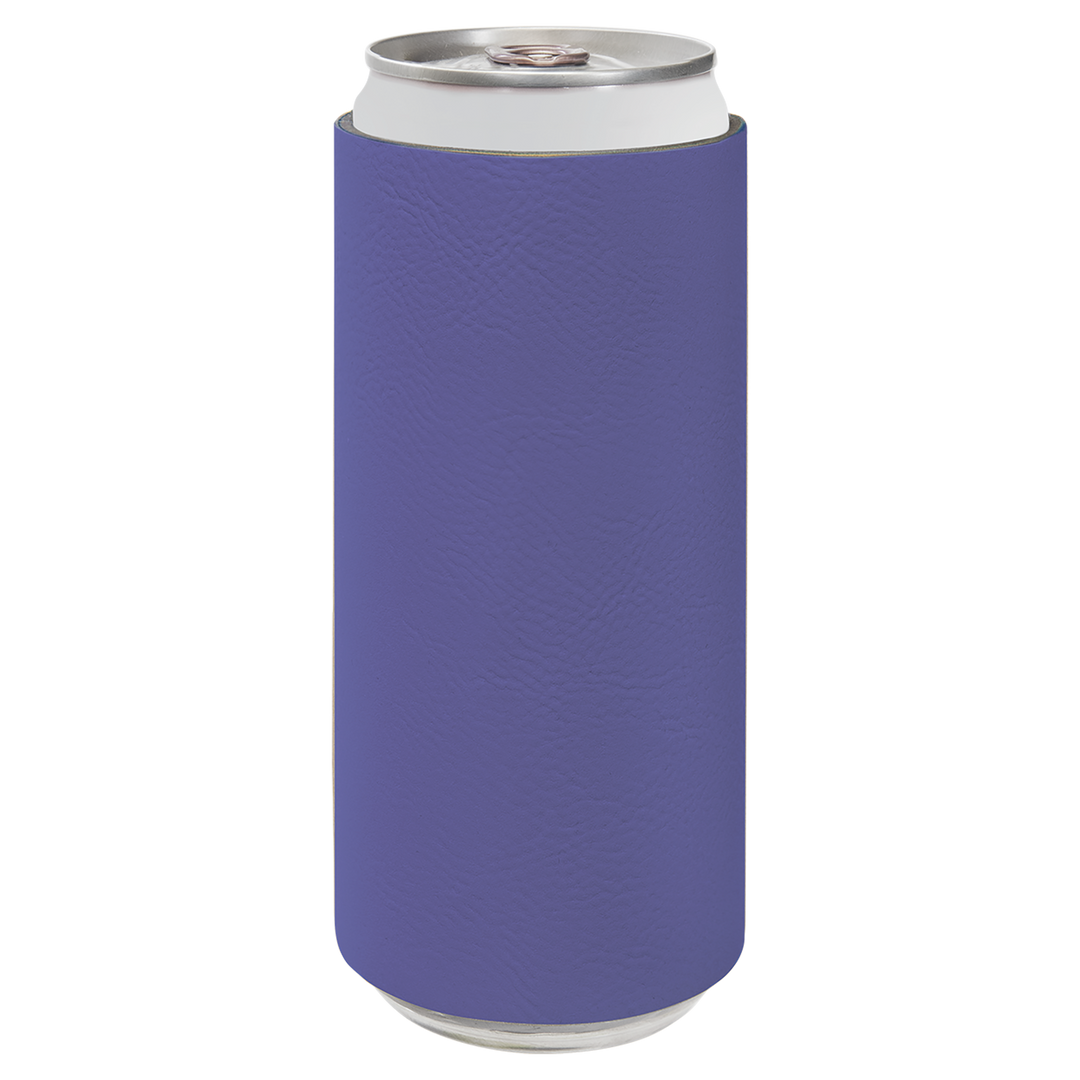 Slim Can Leatherette Koozies – Because One Vibe Just Isn’t Enough