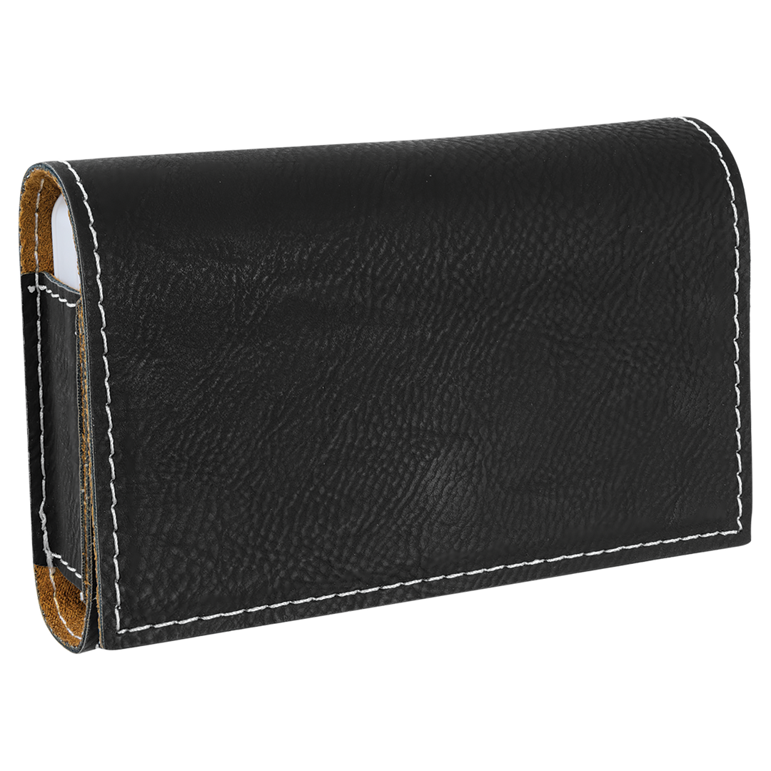 Laserable Leatherette Pill Box – 7-Day Organizer with Style