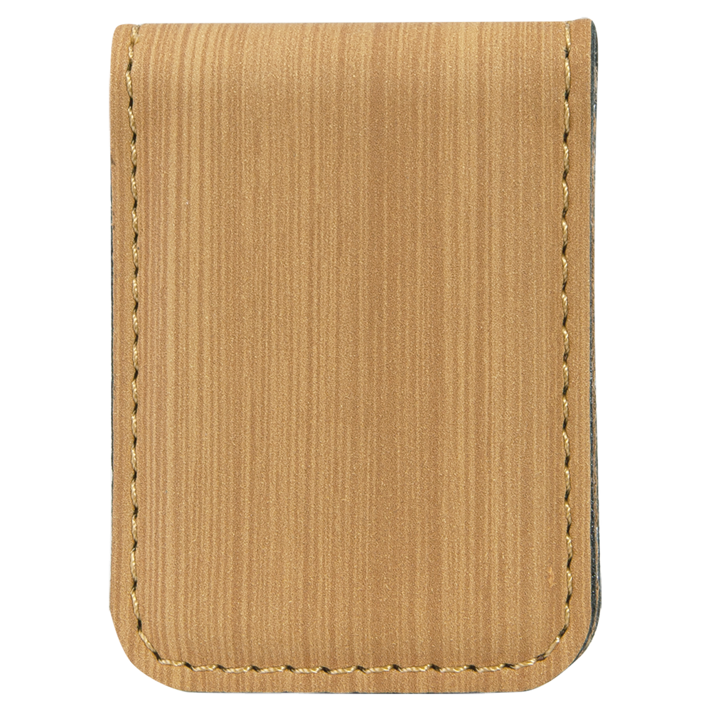 Custom Magnetic Leatherette Money Clip – Slim, Secure & Stylish