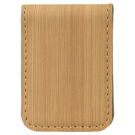 Custom Magnetic Leatherette Money Clip – Slim, Secure & Stylish