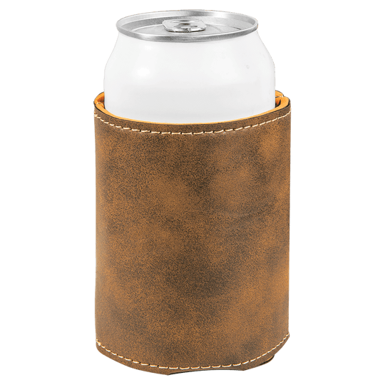 Classic Can Leatherette Koozies – Dress Your Drink in Its Sunday Best