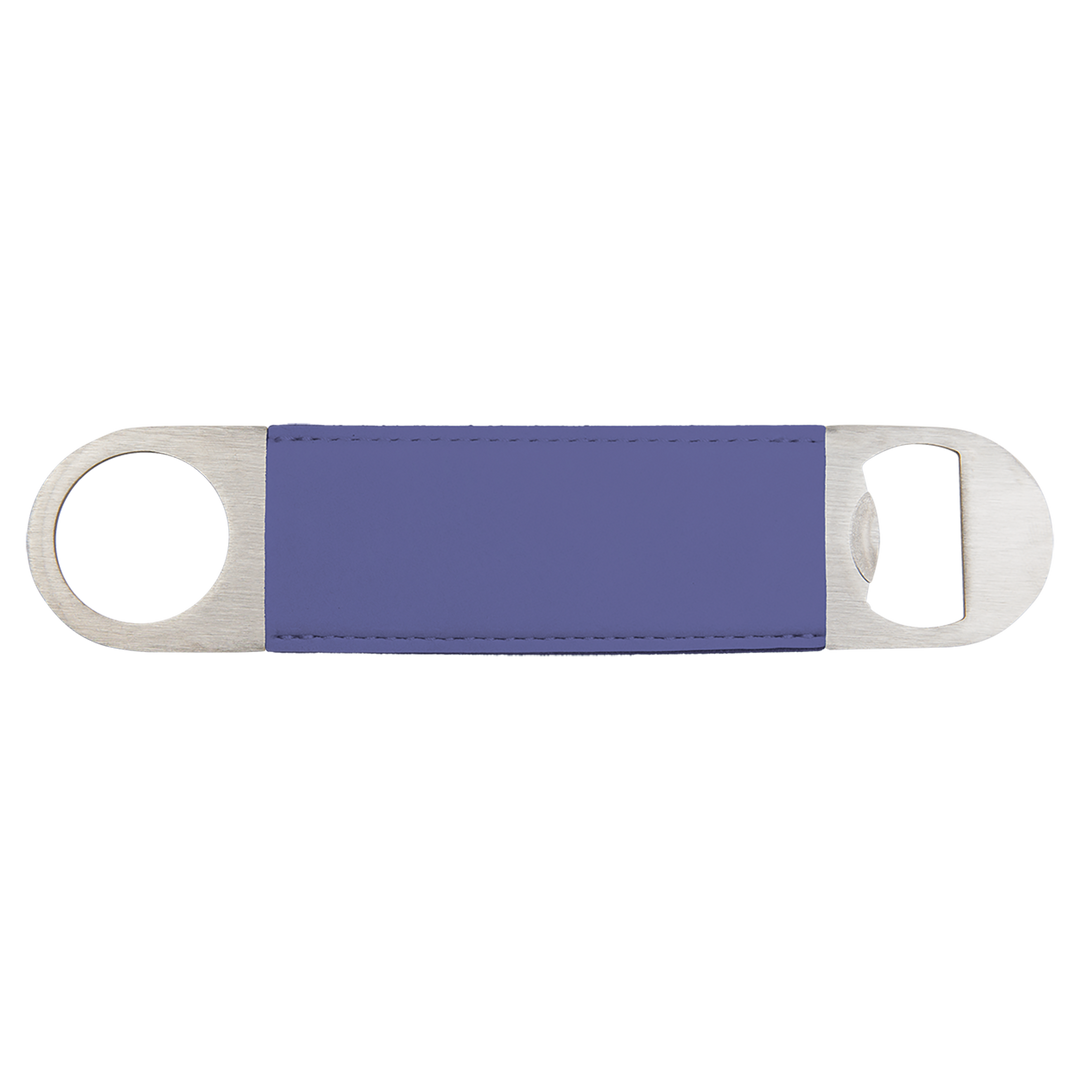 1 1/2" x 7" Leatherette Bottle Opener