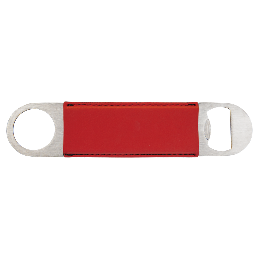 1 1/2" x 7" Leatherette Bottle Opener