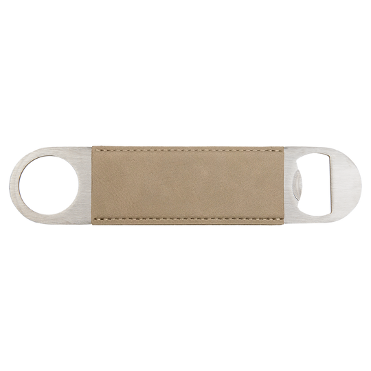 1 1/2" x 7" Leatherette Bottle Opener