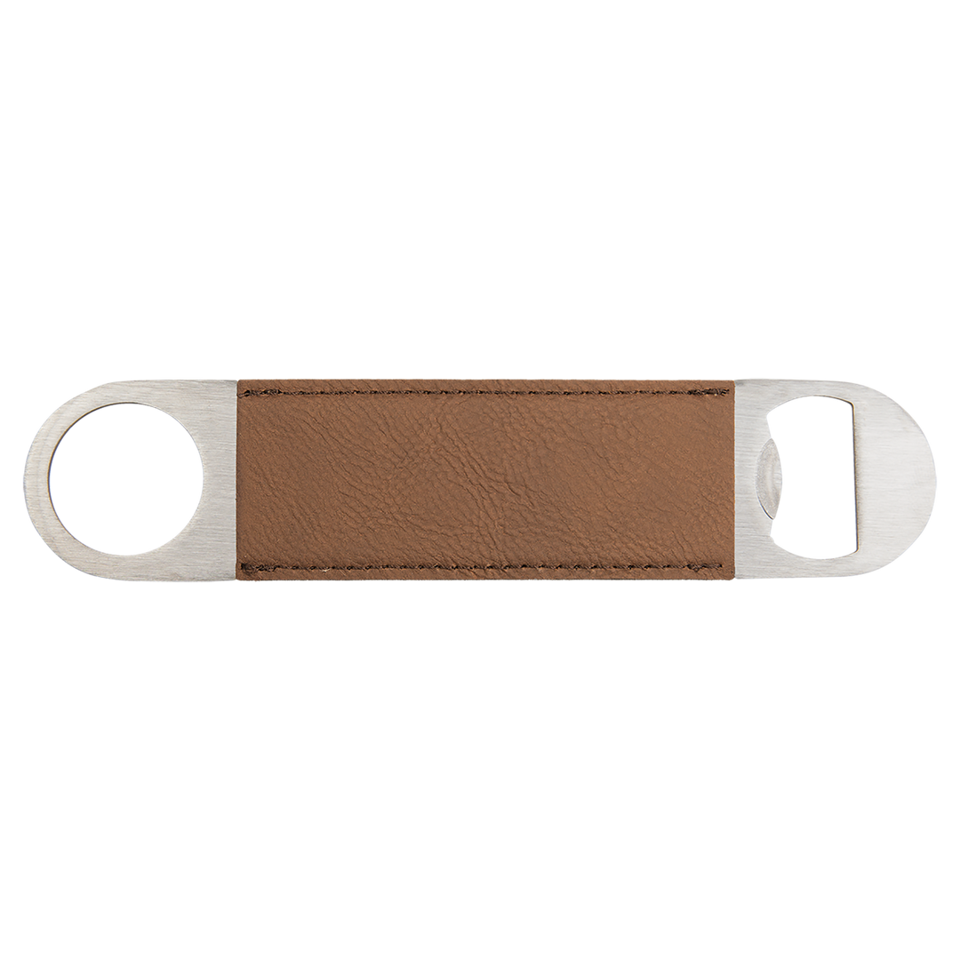 1 1/2" x 7" Leatherette Bottle Opener