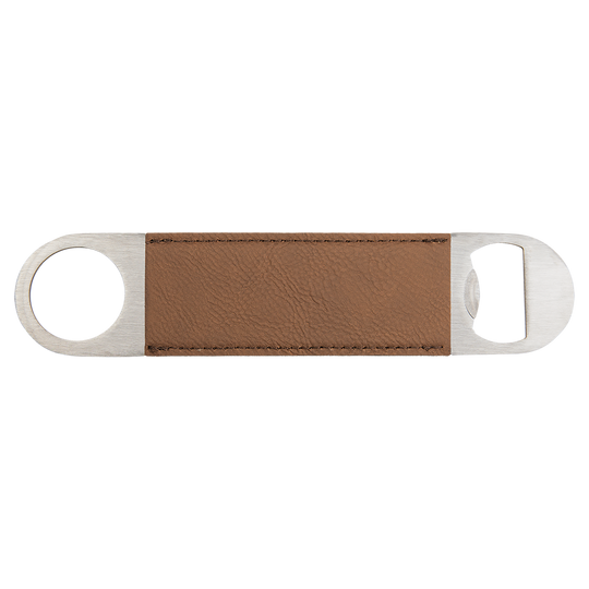 1 1/2" x 7" Leatherette Bottle Opener