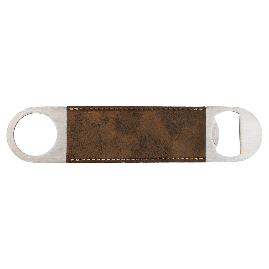 1 1/2" x 7" Leatherette Bottle Opener