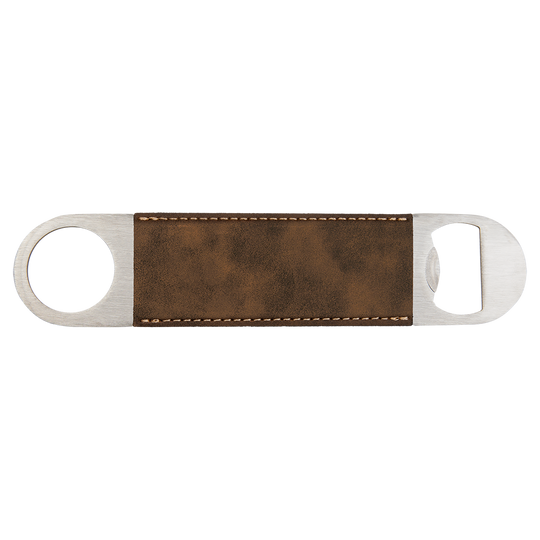 1 1/2" x 7" Leatherette Bottle Opener