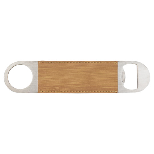 1 1/2" x 7" Leatherette Bottle Opener